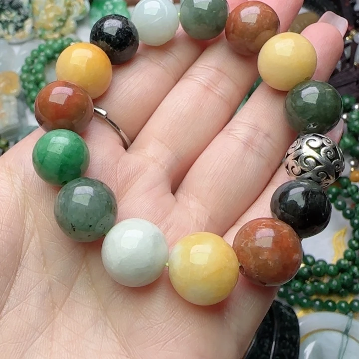 翡翠未镶嵌颈饰天然A货358