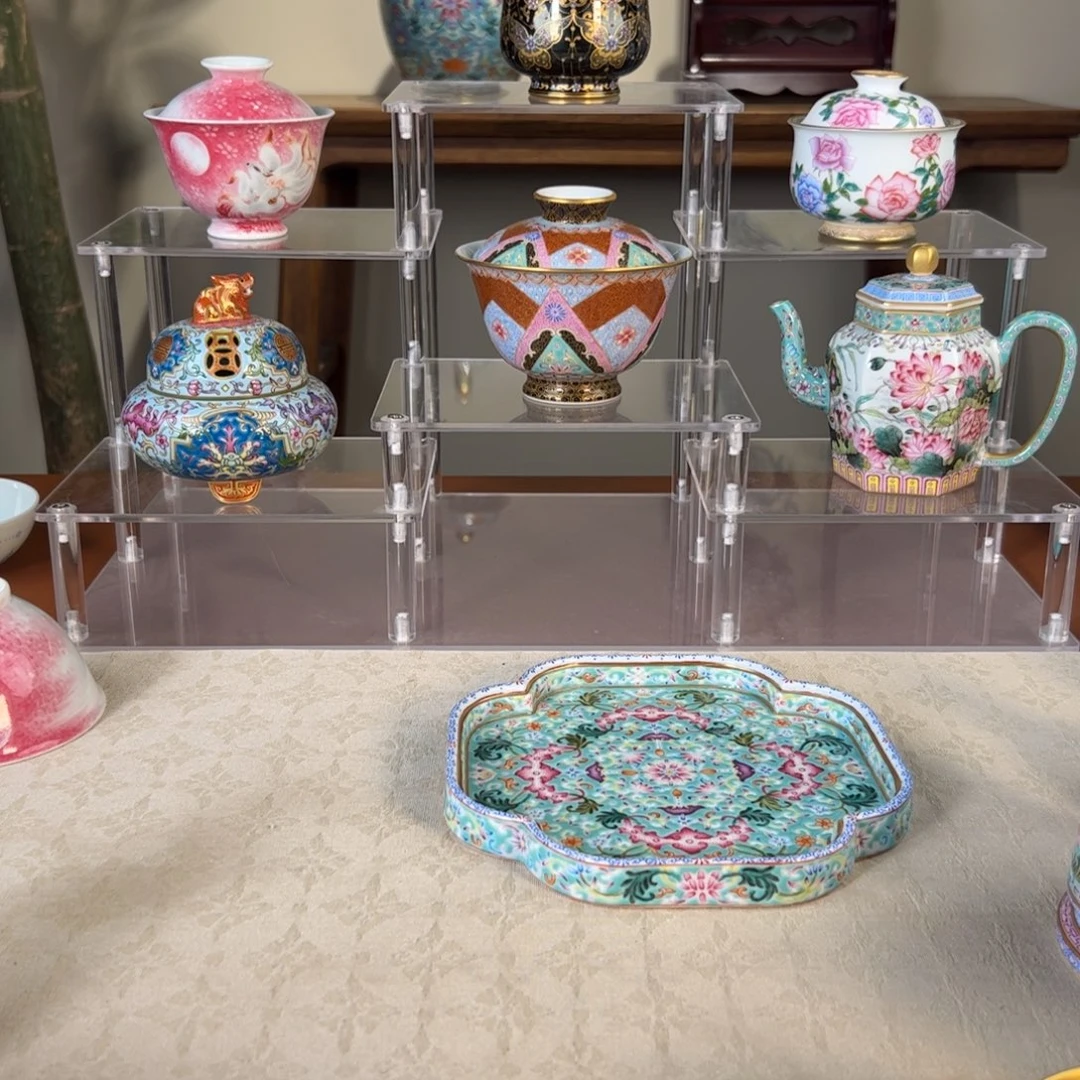 粟***子纯手工手绘 高端茶器