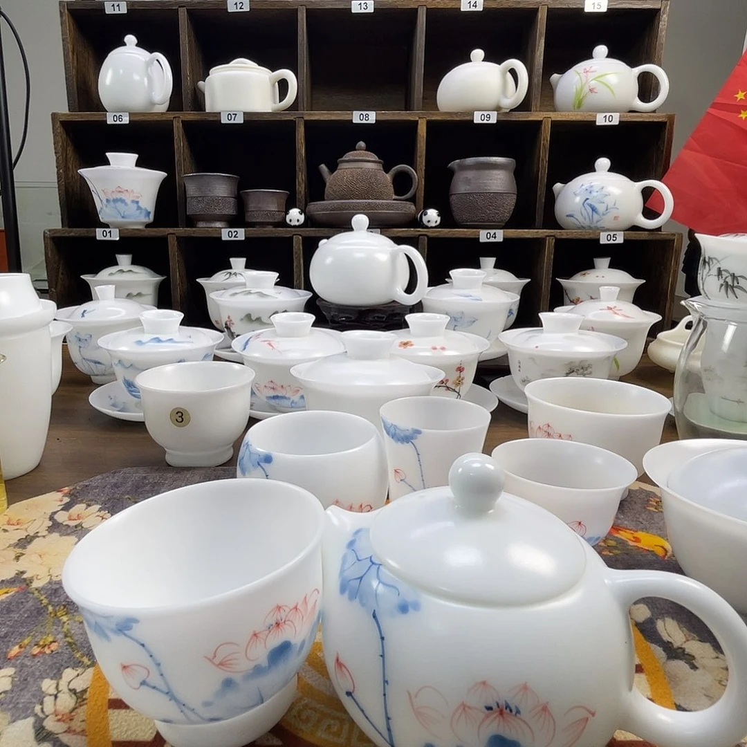 兰***院胖虎茶具直播福利