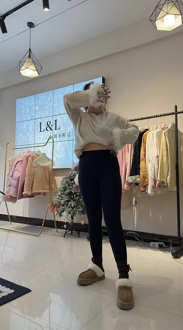 芭比裤不掉档不卡档高腰暖宫设计显瘦 500 克