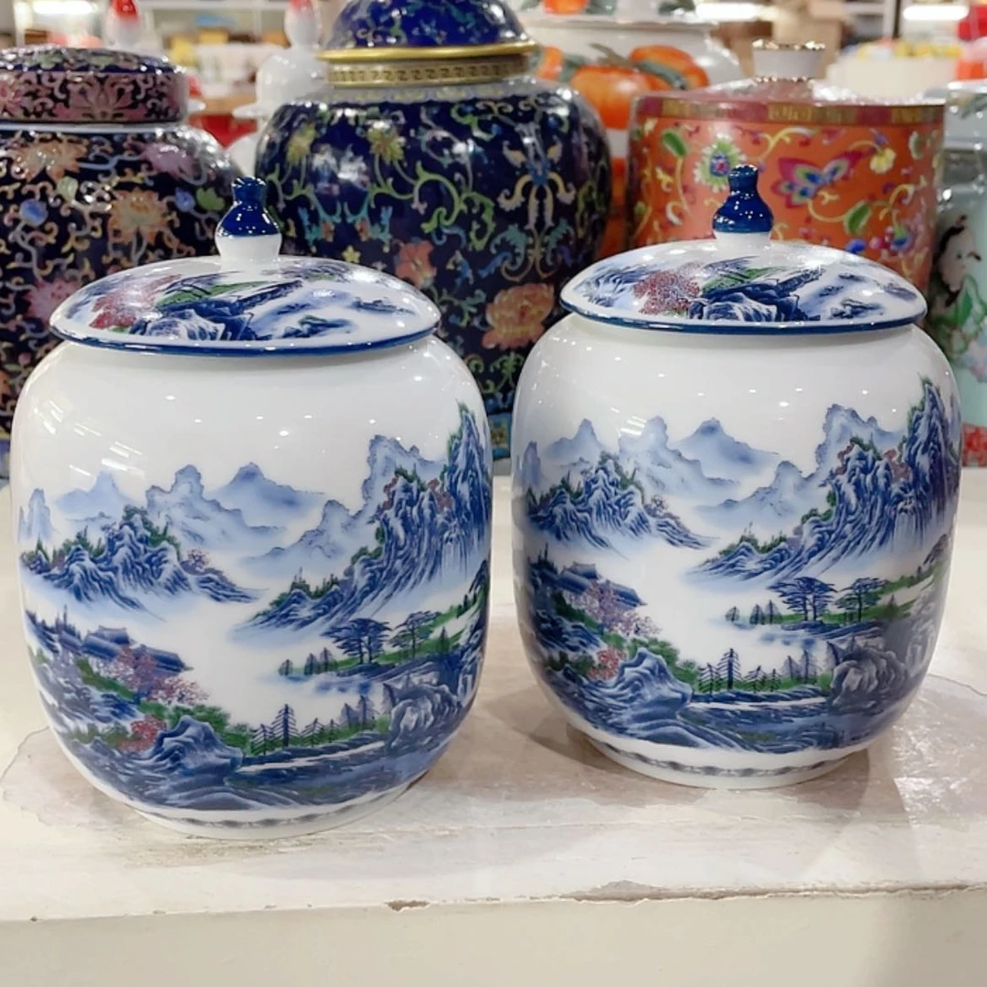 【闪购商品】罐陶瓷茶叶罐密封罐