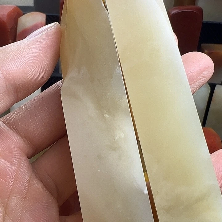 闲***间寿山石印石老挝老挝
