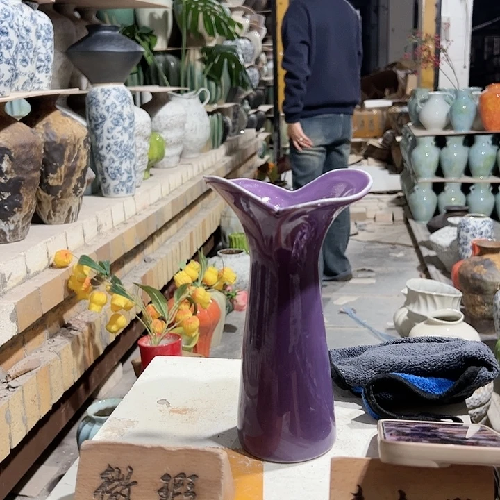 陶摆件景德镇陶瓷花瓶瑕疵专场