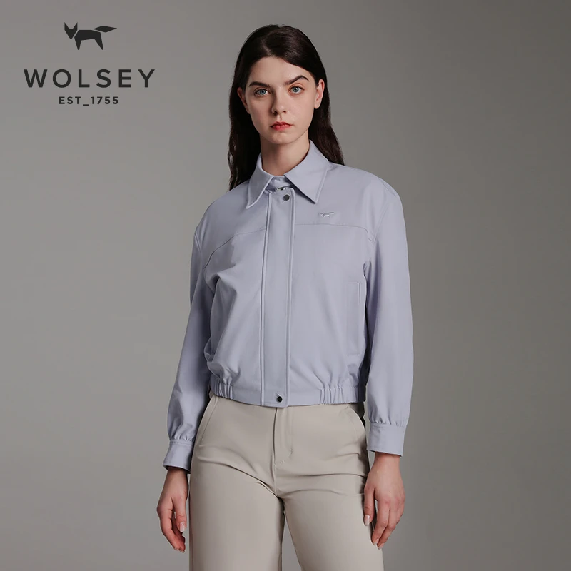 2025新款哈灵顿防水防油防污立领夹克春秋抗撕裂外套