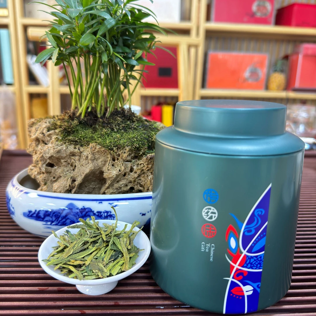 雾水山林绿茶龙井罐装50g/盒