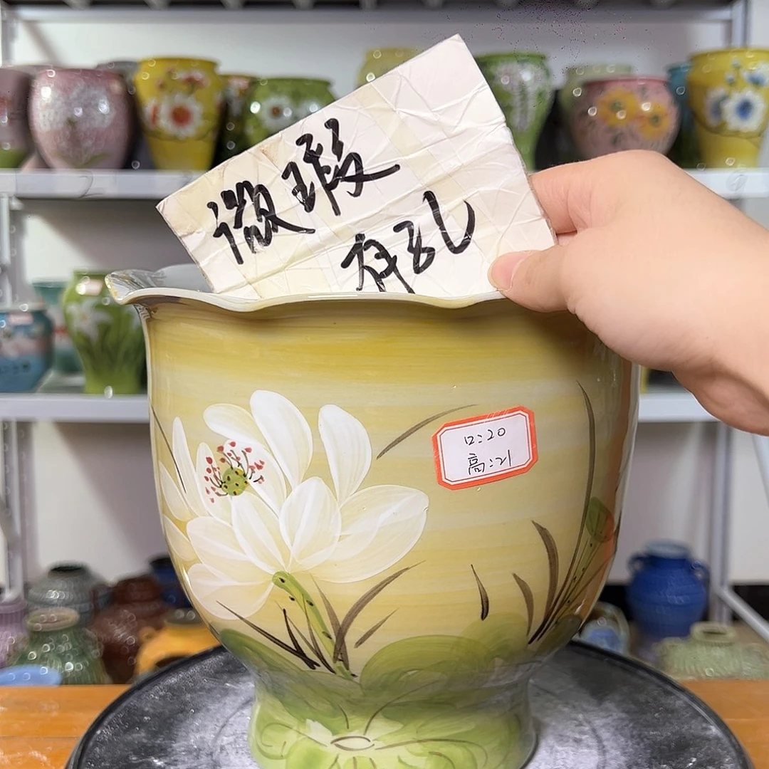 景德镇陶瓷花盆花器瑕2222