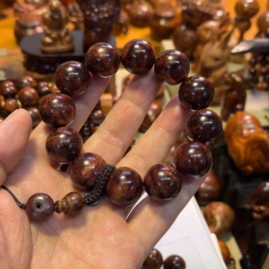 黄花梨/降香黄檀手串/手链@***车黄花梨