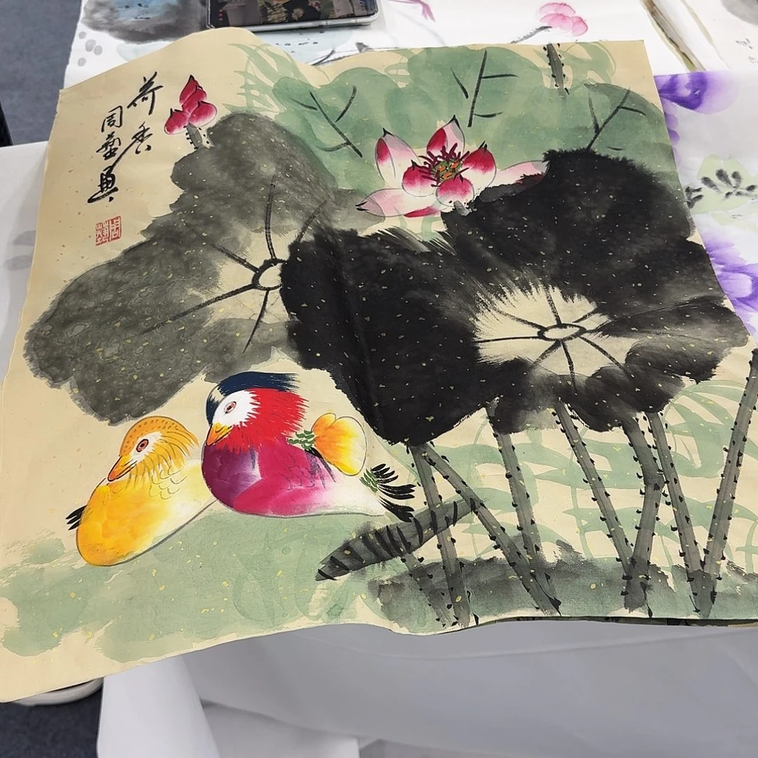 国画纯手绘作品欣赏