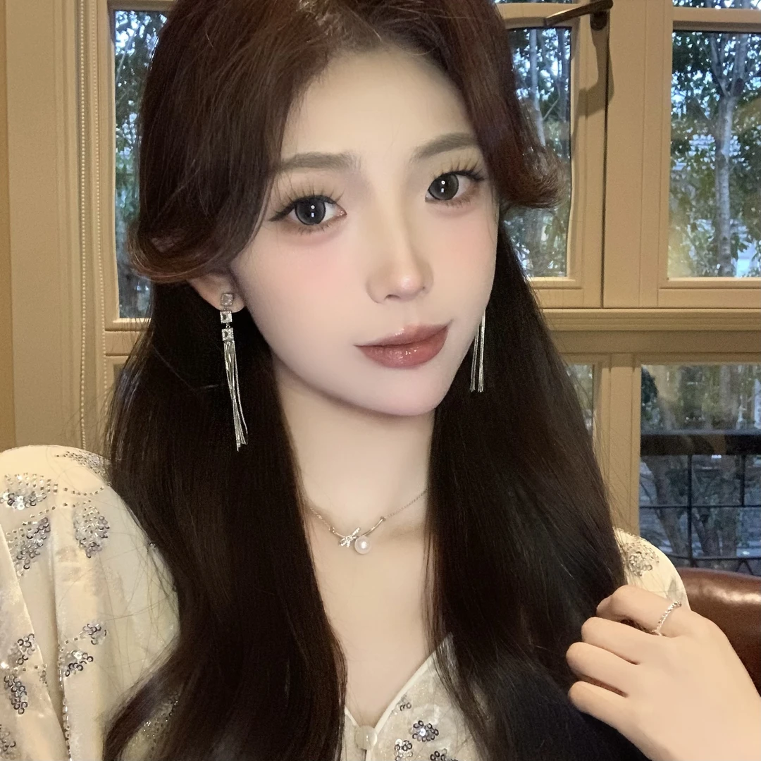 FULL GIRLISH耳环01268几何形气质流苏耳环女