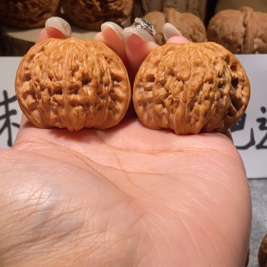 核桃把件03全品40+磨盘