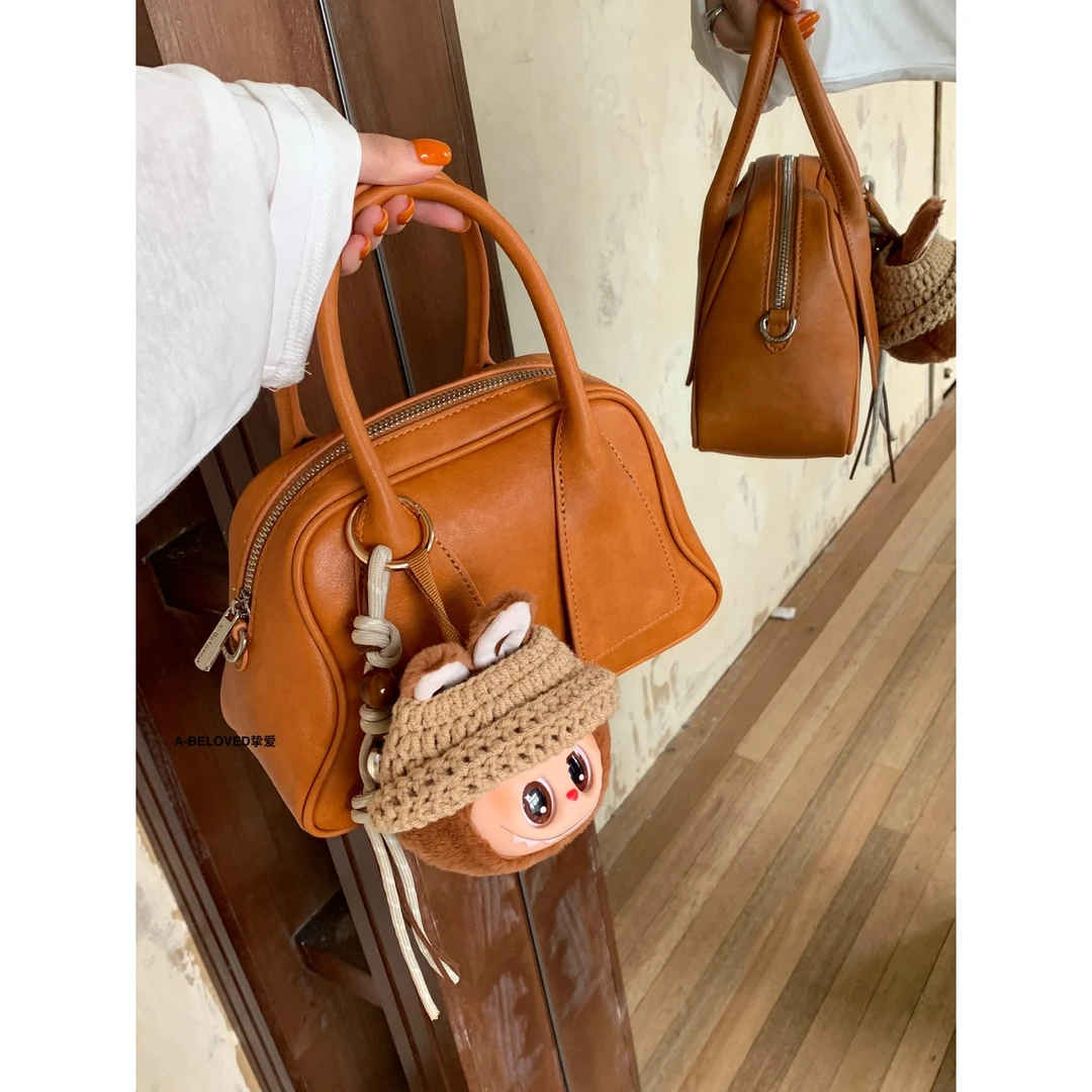 2025新款大容量通勤波士顿枕头包包女手提单肩包时尚斜跨包