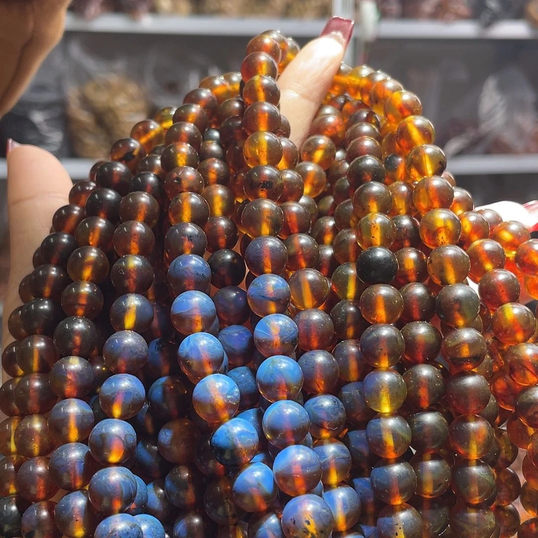 琥珀手链未镶嵌琥珀蜜蜡09