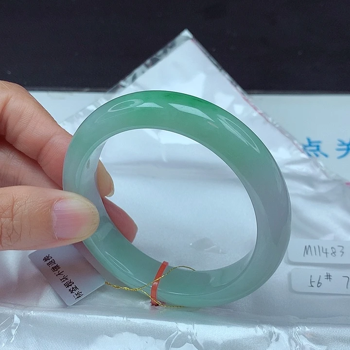 未镶嵌手镯翡翠56圈4831