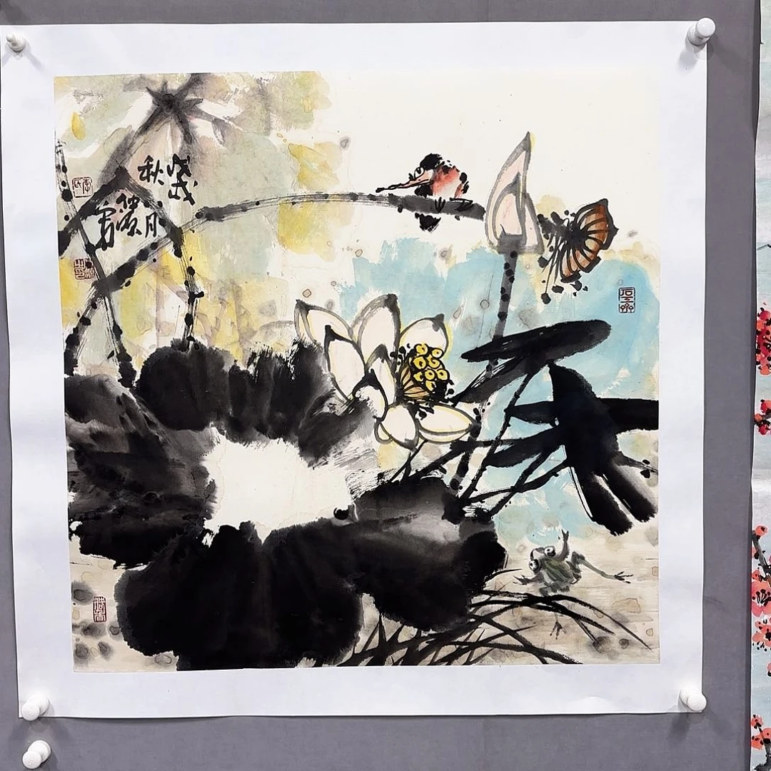 国画国画纯手绘作品请放心去藏