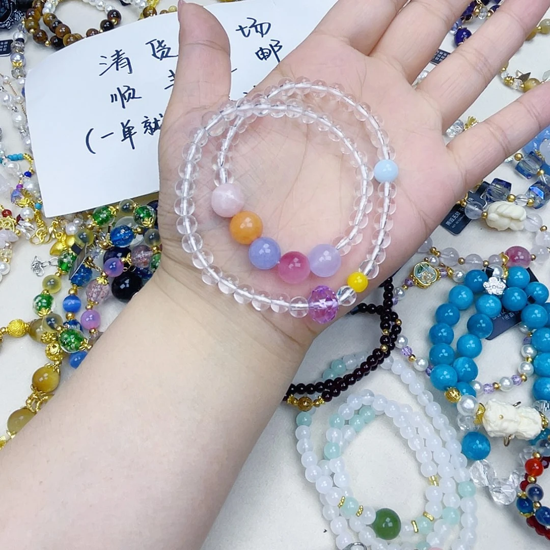 手饰针钠钙石银S925镀金镶嵌