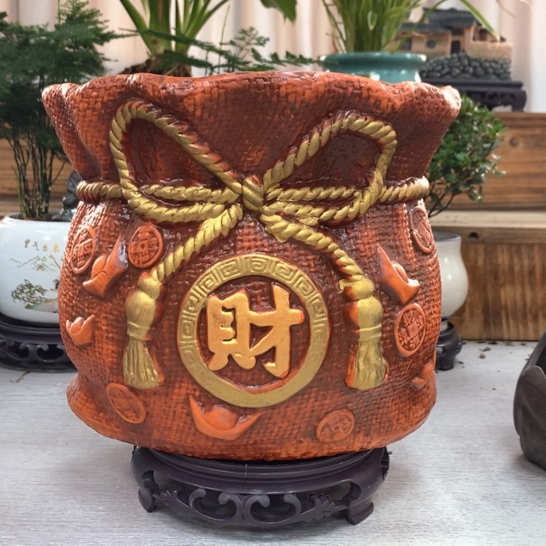 紫砂花盆陶瓷紫砂花盆花瓶抢购