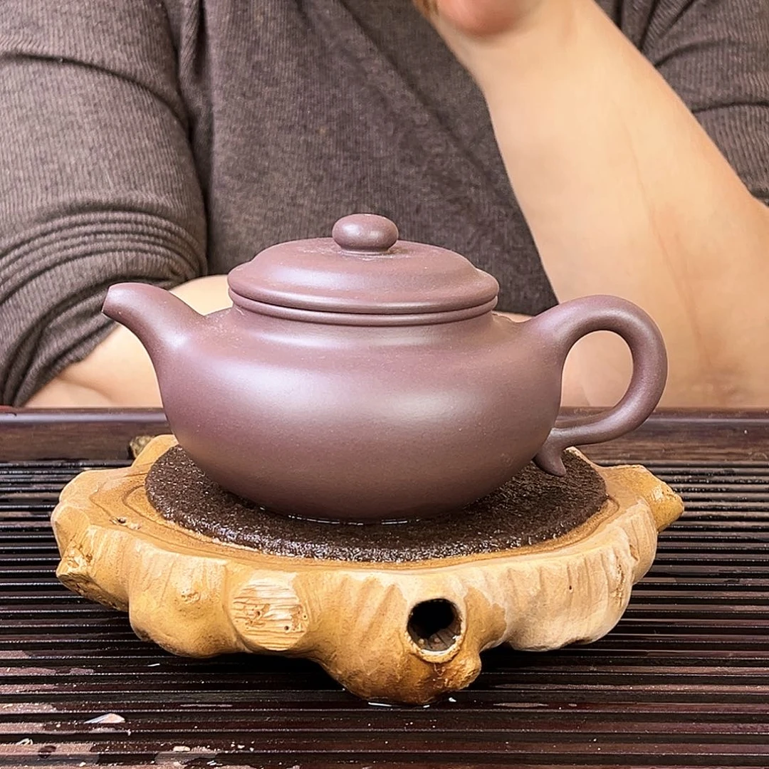紫砂茶壶宜兴紫泥240cc