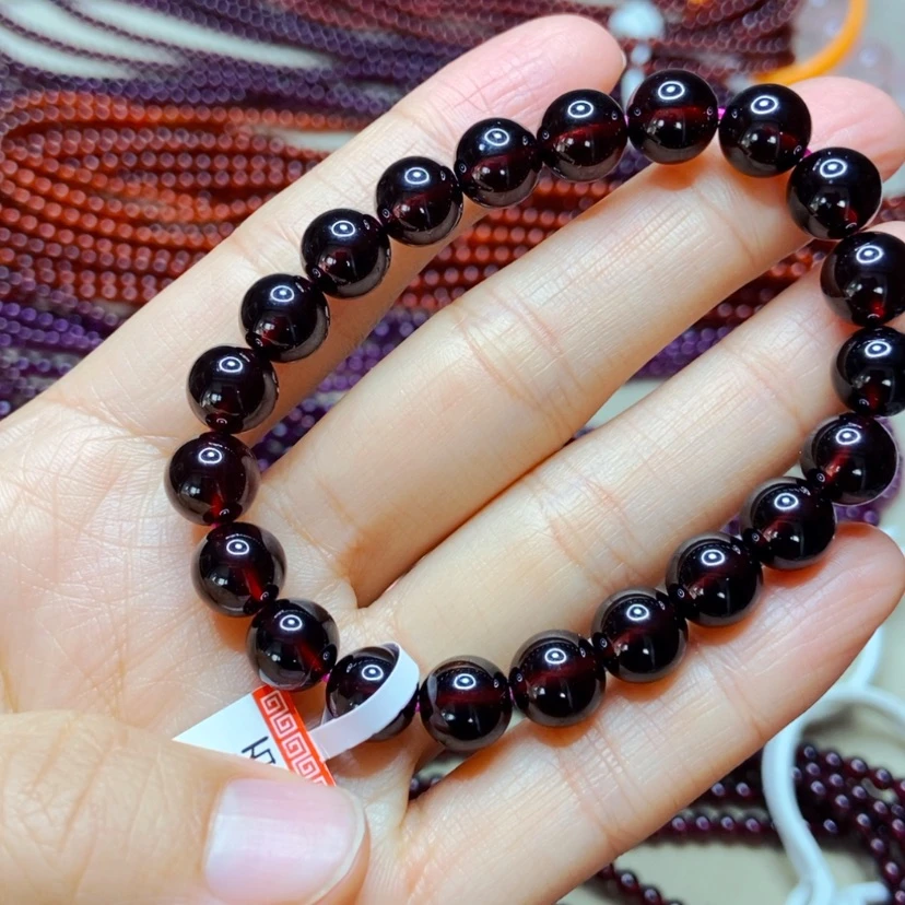 【闪购商品】未镶嵌手链石榴石9.0