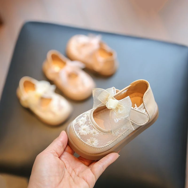 15-25码夏款透气镂空婴儿学步女宝夏季网面单鞋凉鞋小童软底防滑