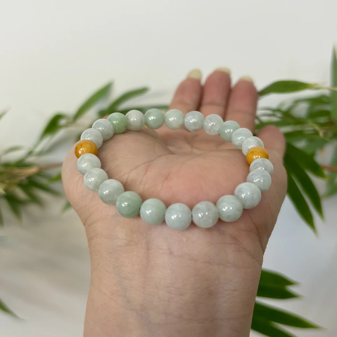 龙瑞珠宝-天然翡翠A货手串女款时尚大气多样性