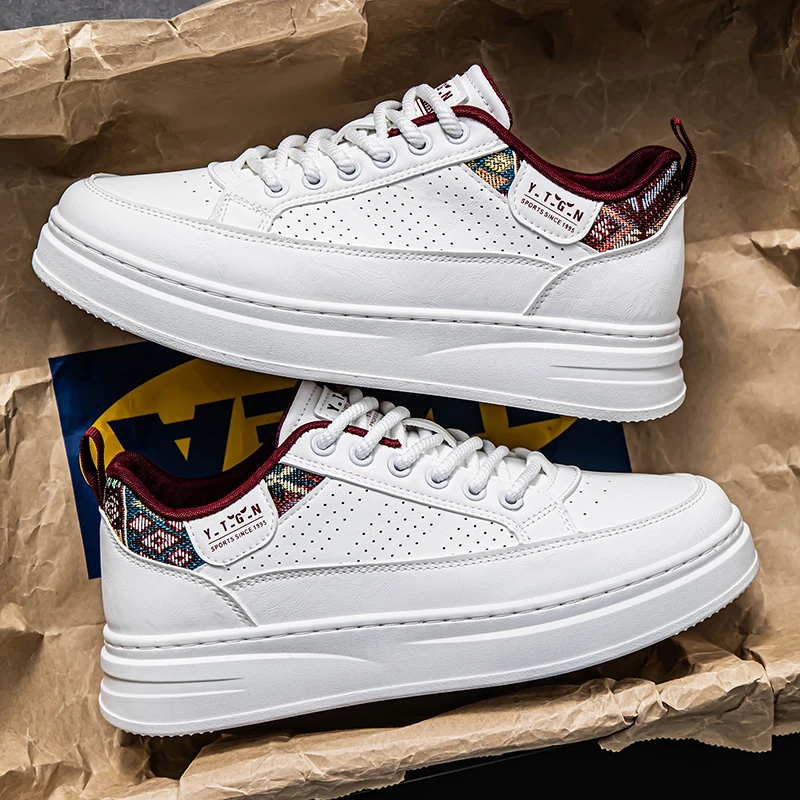 厚底休闲运动休闲鞋透气休闲板鞋板鞋韩版潮流潮鞋男士百搭夏季