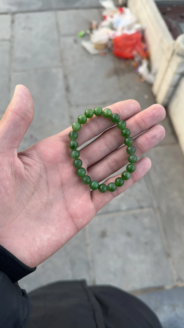 和田玉俄罗斯碧玉卡8