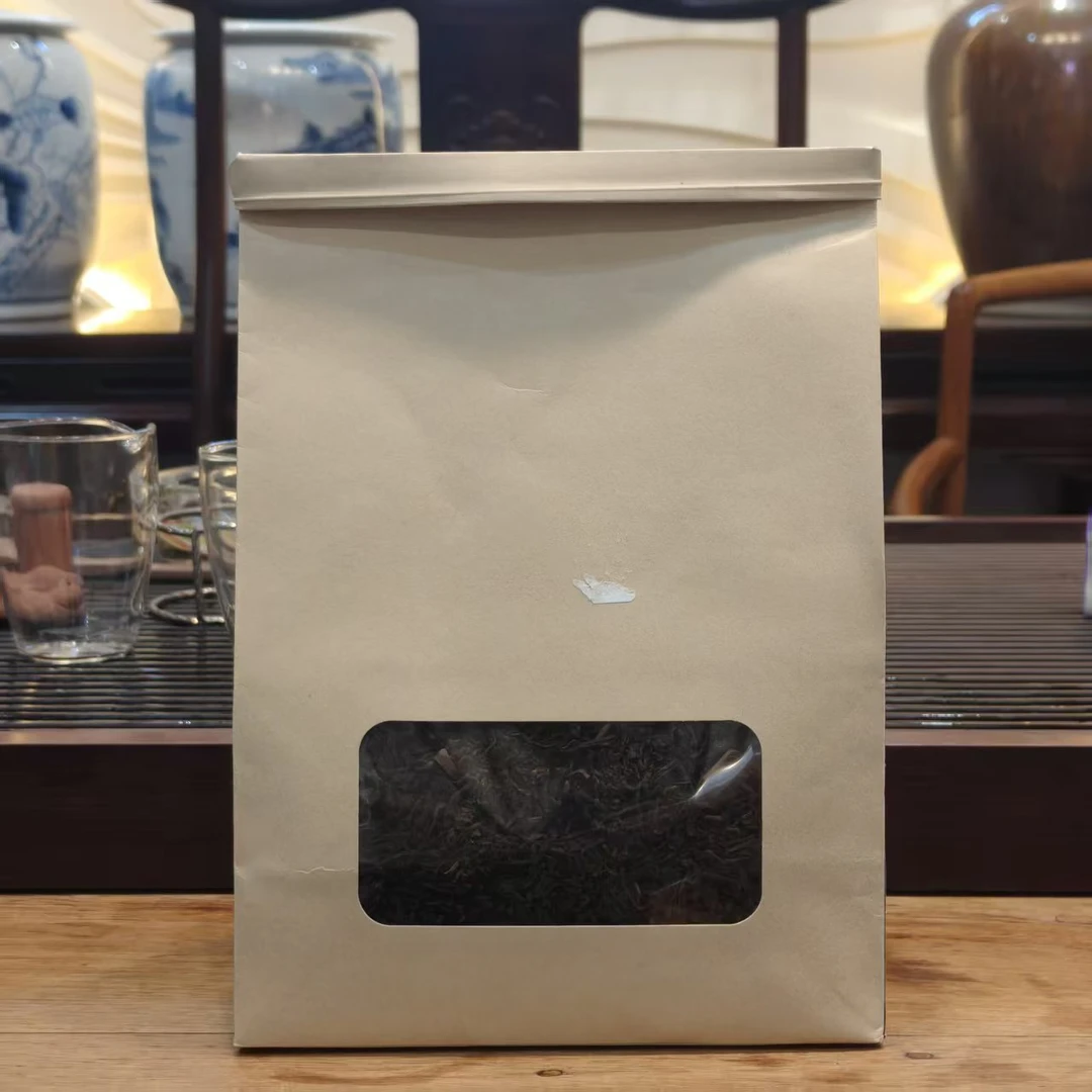 2020年 晋德茶厂 布朗糯木质陈香普洱熟散  500g