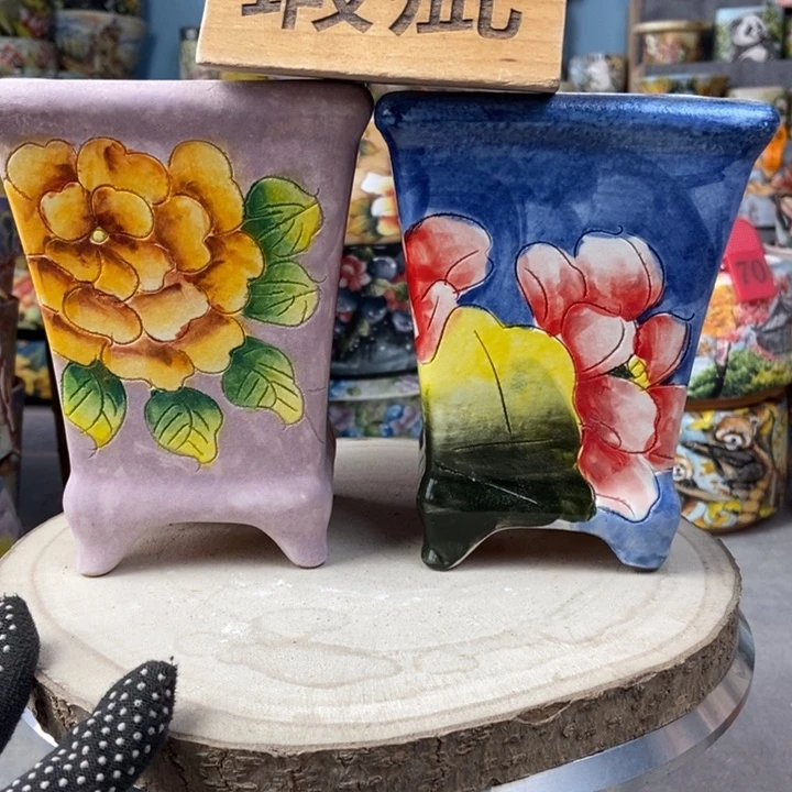 红陶景德镇艺术手绘作品