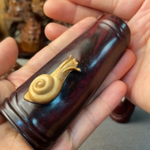 【闪购商品】小叶紫檀把件……………………..