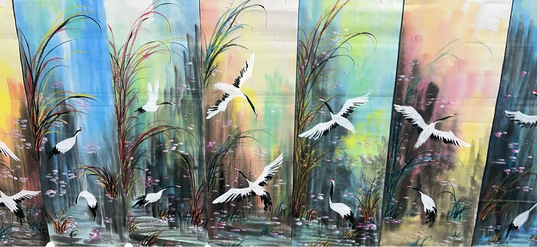 【楚语】精品八条屏装饰画通用链接