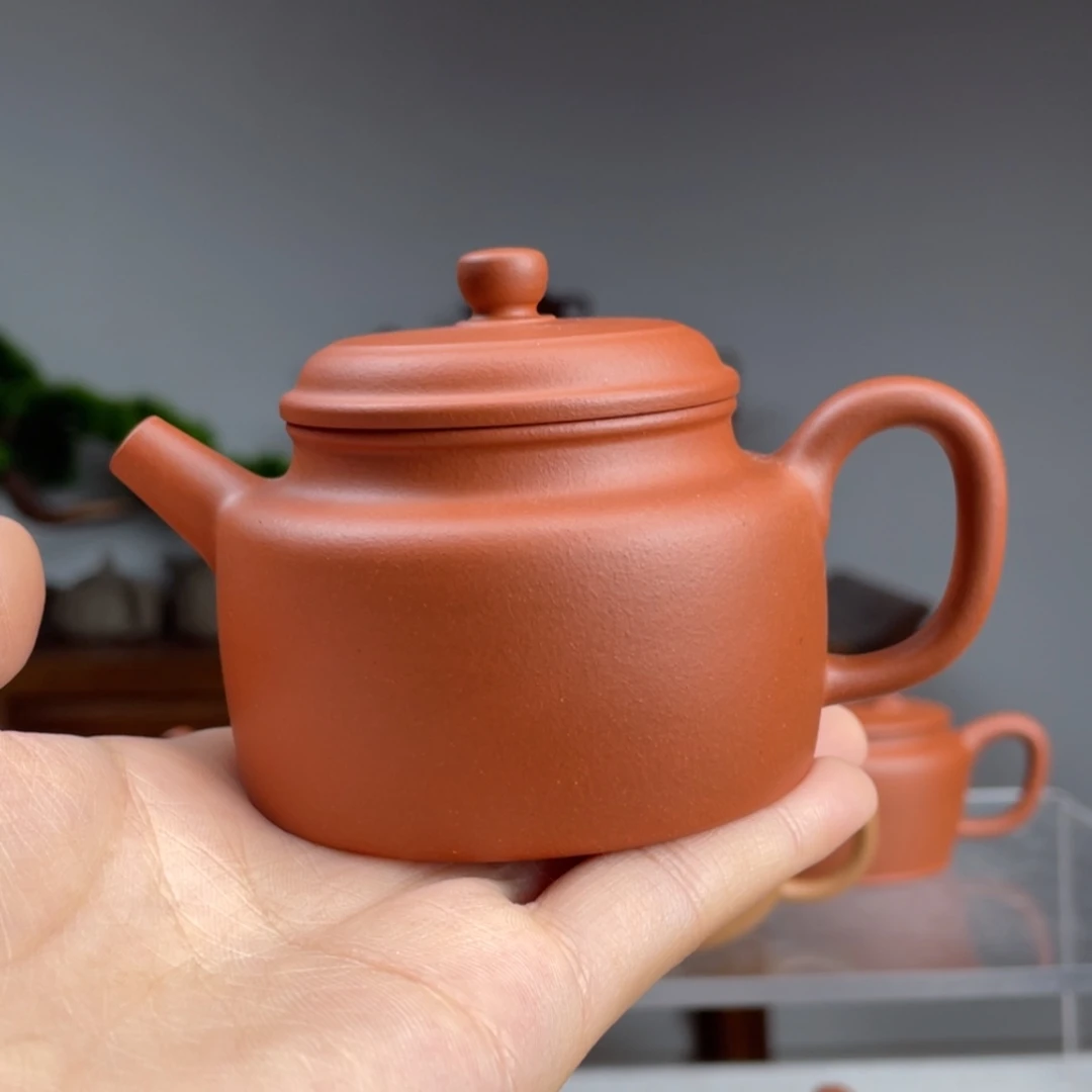 【闪购商品】紫砂茶壶时****吧生料朱泥德中容量125c c