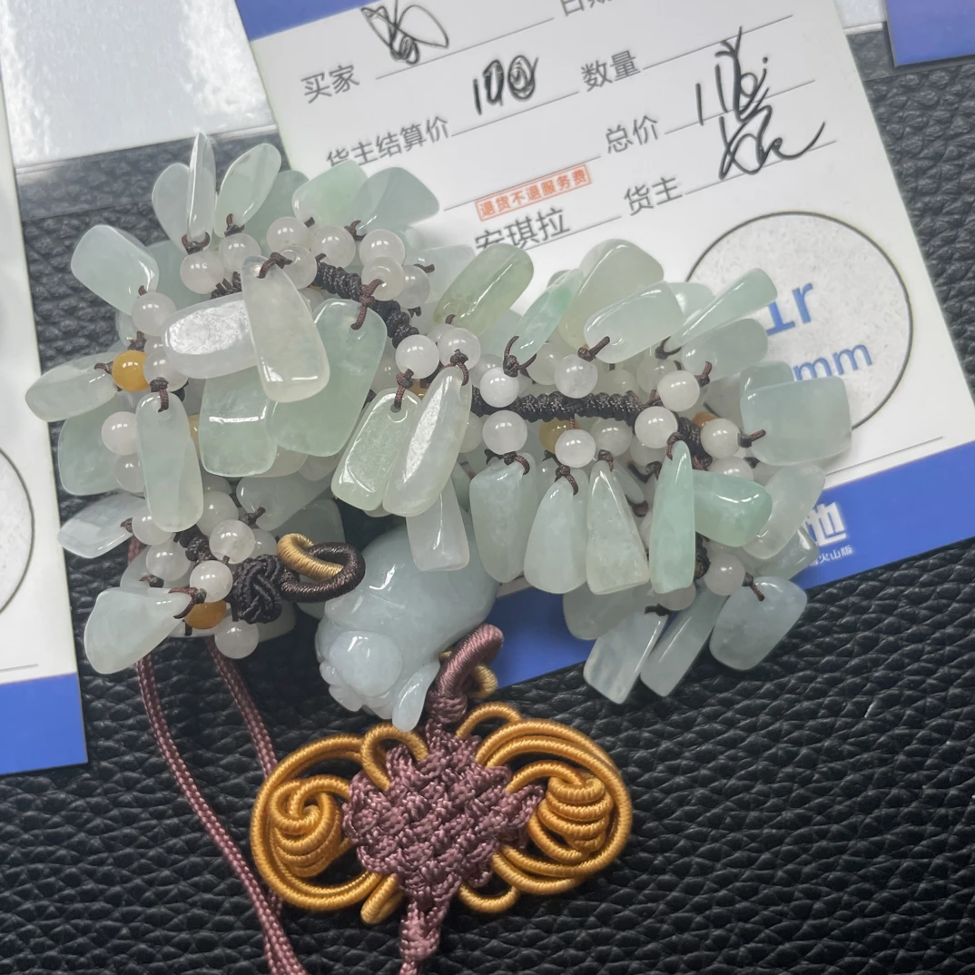 天然翡翠吊坠挂件
