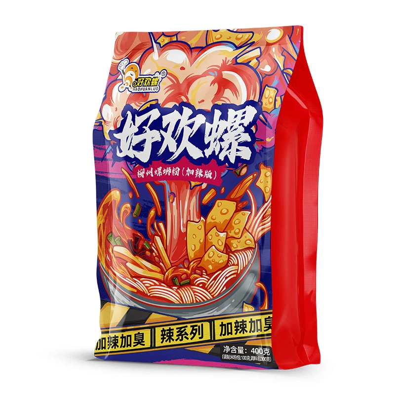 好欢螺螺蛳粉400g加辣加臭柳州螺狮粉整箱酸辣米粉螺丝粉方便速食