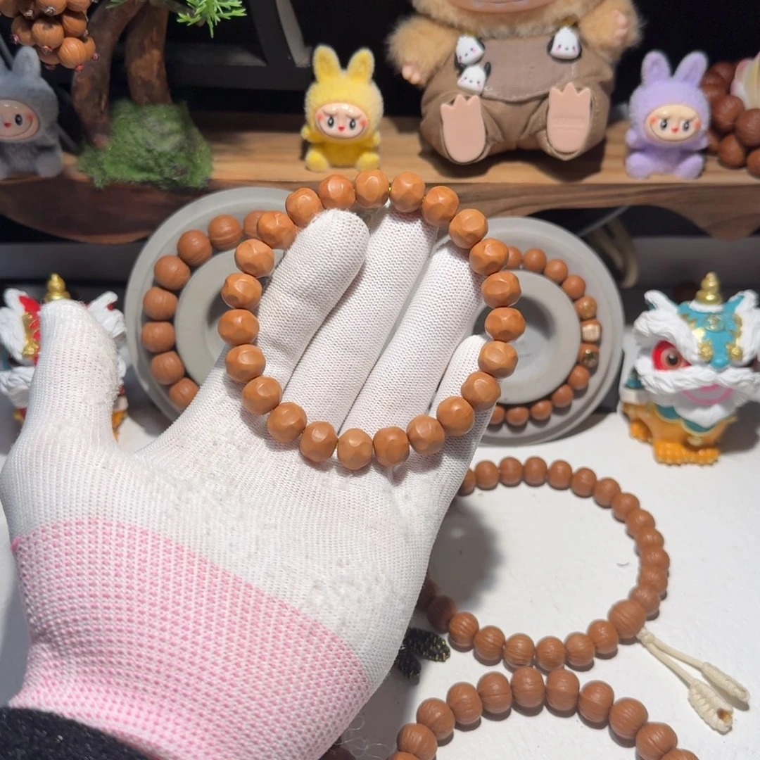 核桃原皮原色原生态奶酪手串11+