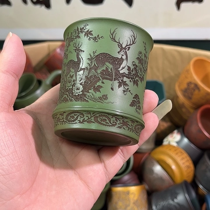 茶杯紫砂全手工紫砂主人杯