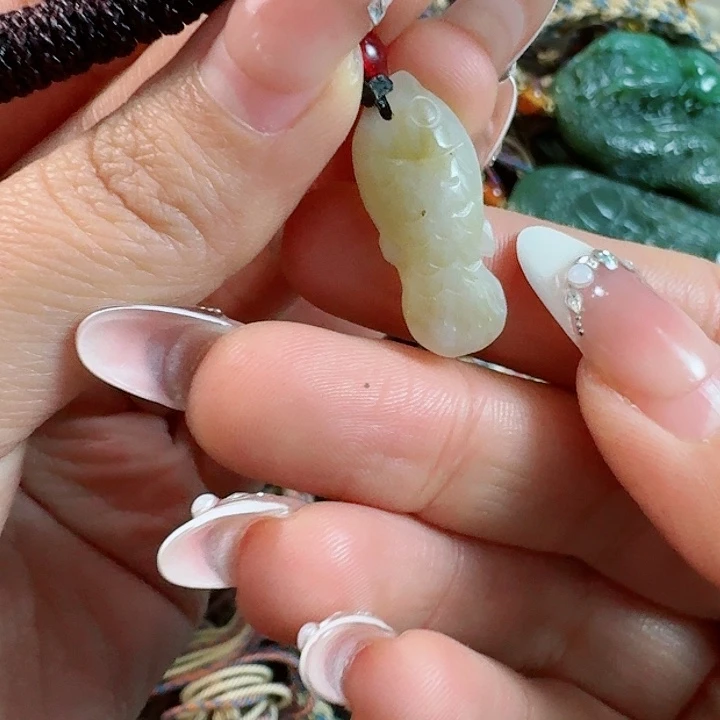 和田玉把件未镶嵌