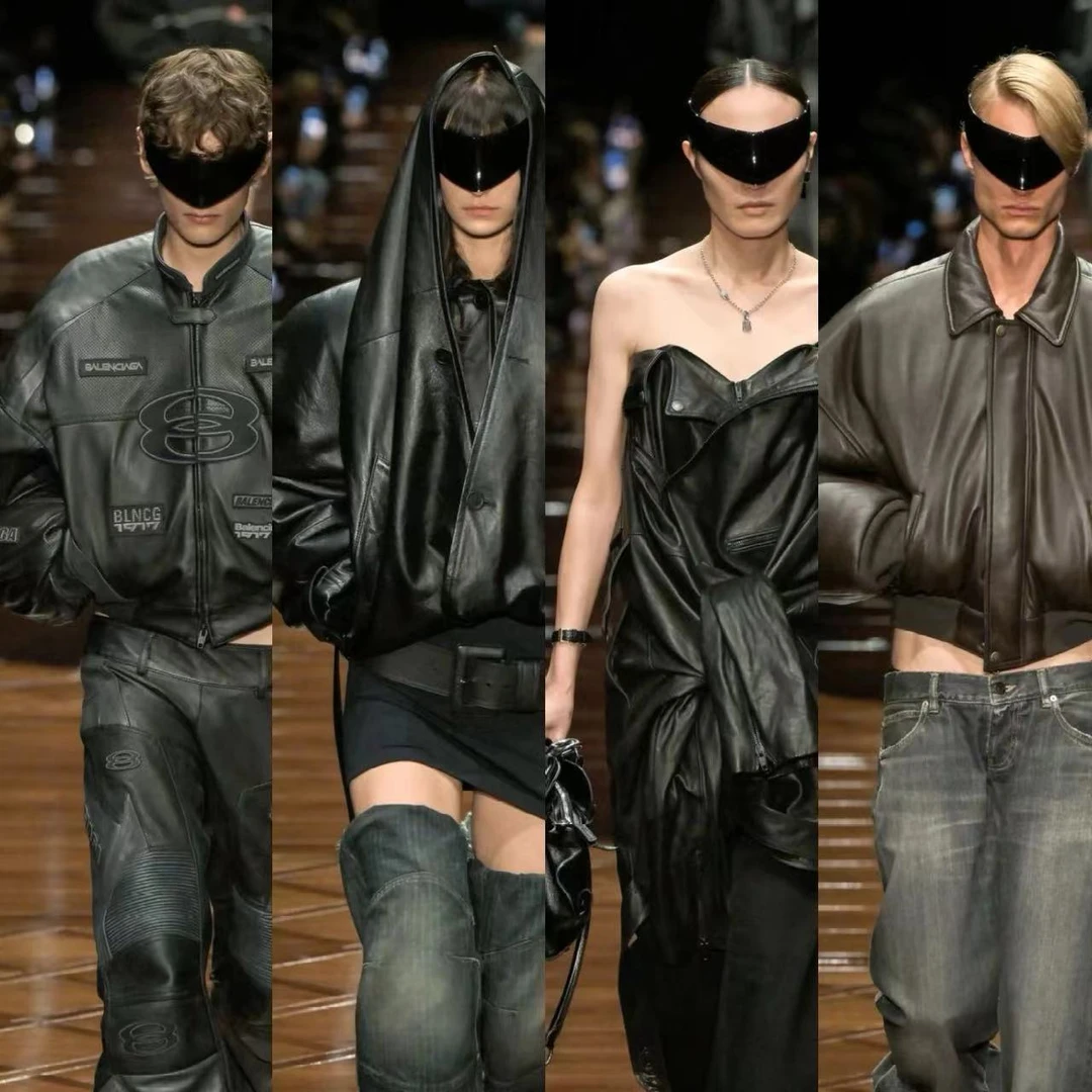 【梵希FanCy】真皮发泡面包服男士短款百搭秋冬男女同款立领（25777）