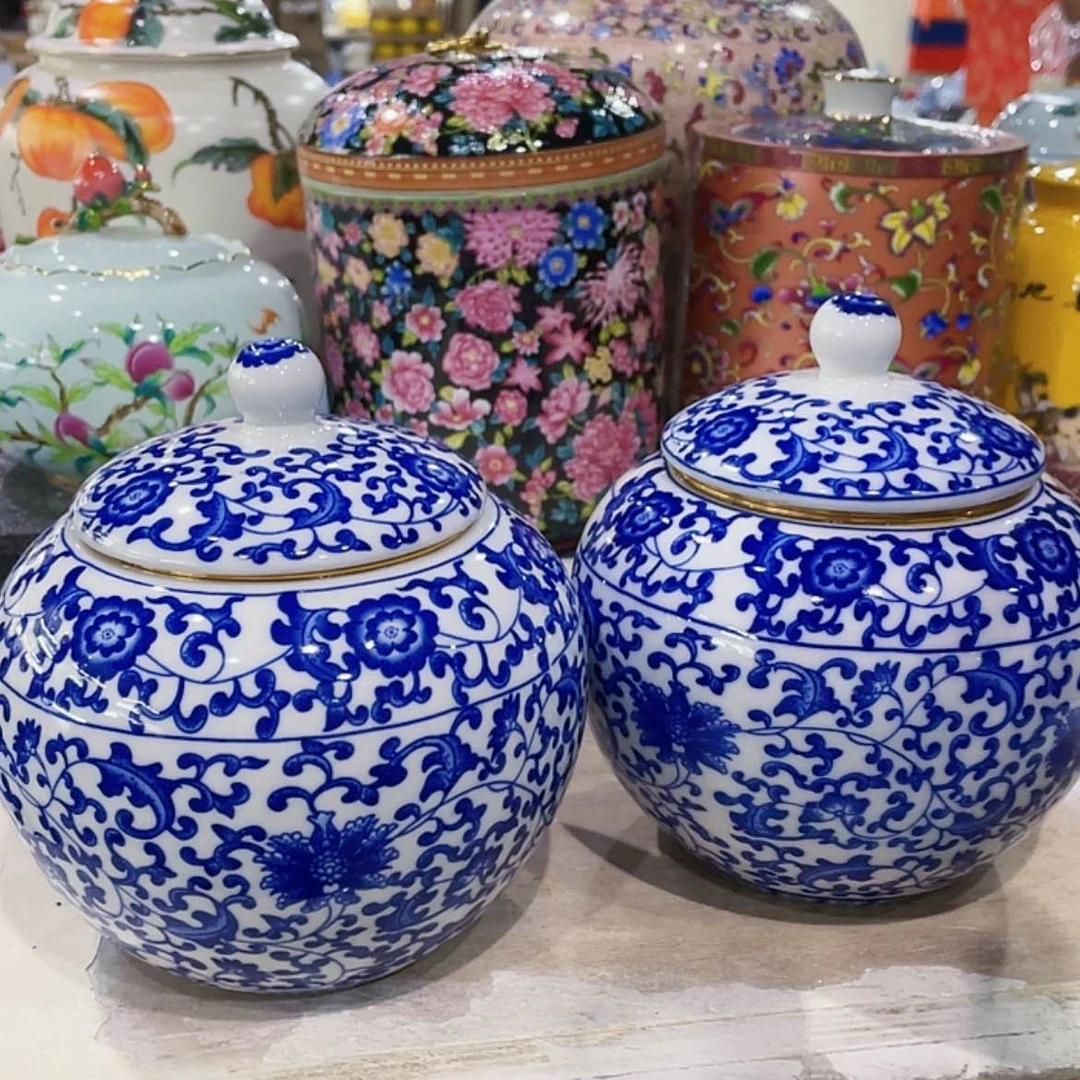 【闪购商品】罐陶瓷茶叶罐密封罐
