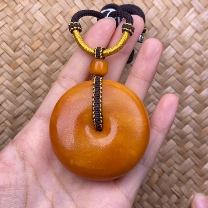 琥珀未镶嵌裸石蜜蜡M