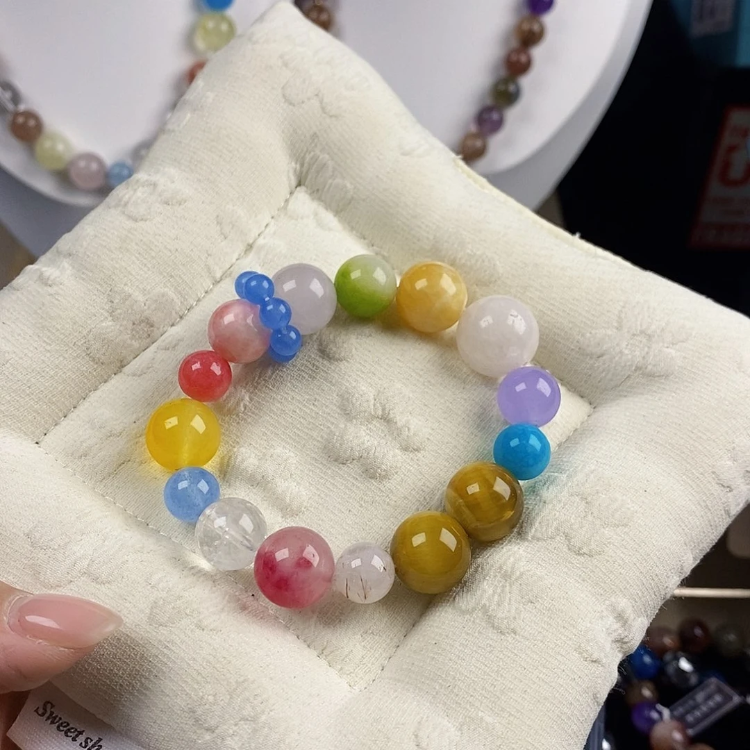 水晶手链银S925镶嵌