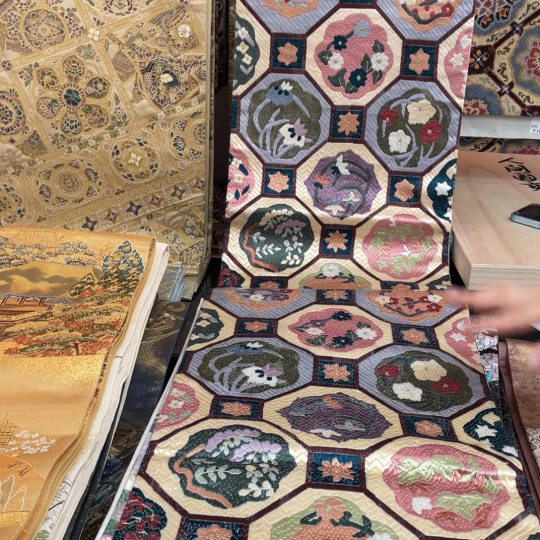 织绣唐锦桑蚕丝正绢面料