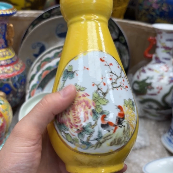 瓷片瓷器摆件 瓷器摆件