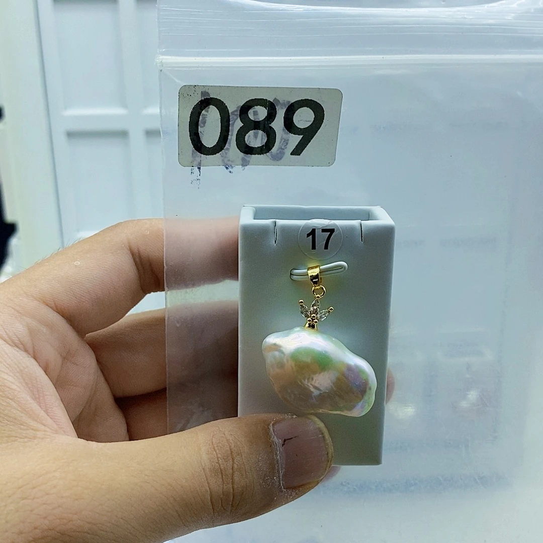 颈饰合金淡水珍珠