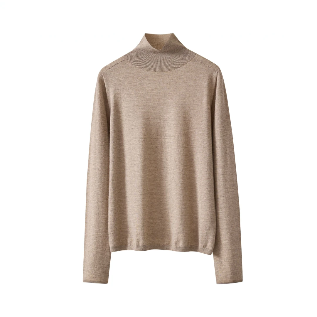 FELINE早呀猫小姐秋冬新软糯山羊绒百搭宽松针织打底衫