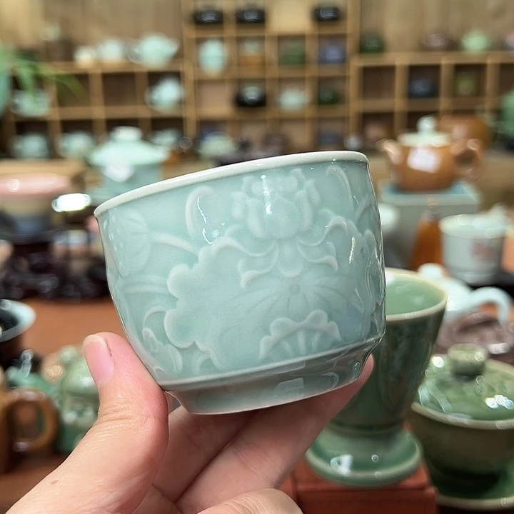 龙泉敬悦青瓷品茗杯
