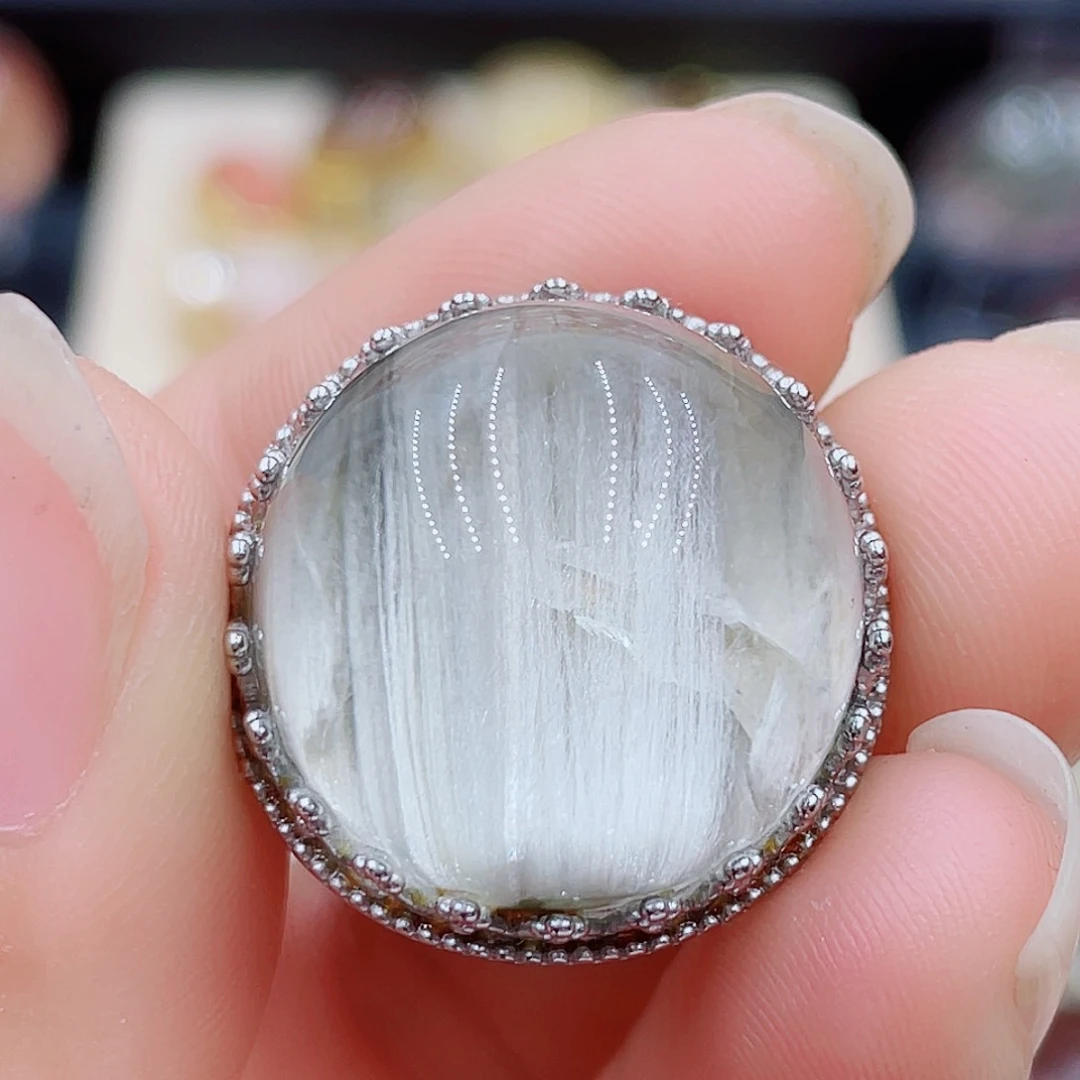 水晶磨合银S925镶嵌机***孟