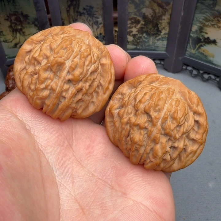 辰***蛰文玩核桃吊坠123456789