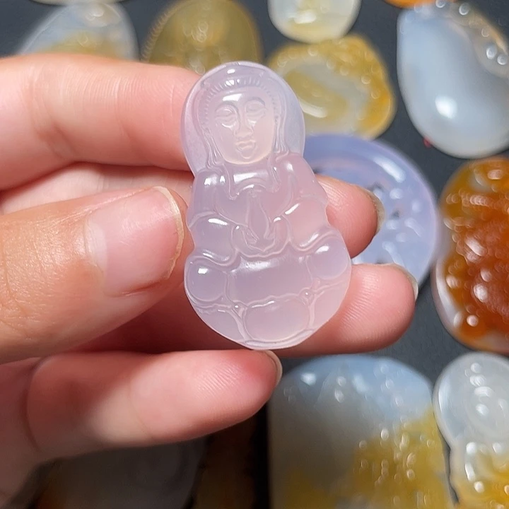 未镶嵌颈饰玛瑙/玉髓
