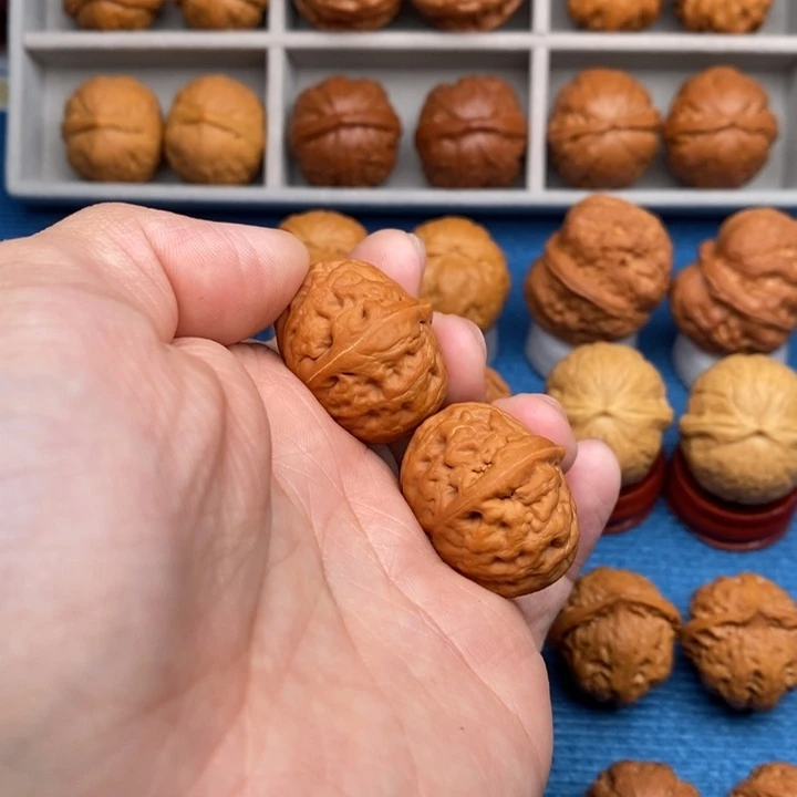 把件文玩核桃麒麟磨盘