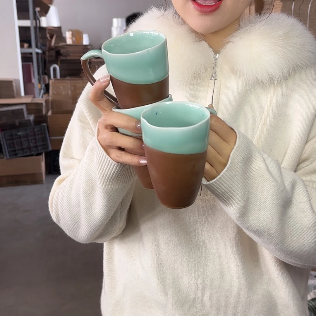 龙泉云间青瓷小米茶器